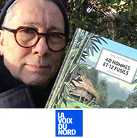 LA VOIX DU NORD, interview menée par Patrick SEGHI, le 25/01/2023, Temps libre, p 40. «40 hommes et 12 fusils »: Non, l’art n’est pas plus fort que la guerre…