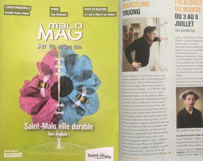 Portrait écrit de la plume de Jacques PONS et photo de Javier Belmont dans le Mag Malo