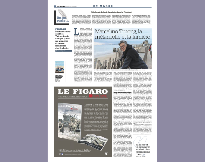 Le Figaro littéraire du 30 mai 2024. Un portrait signé Sébastien Lapaque 