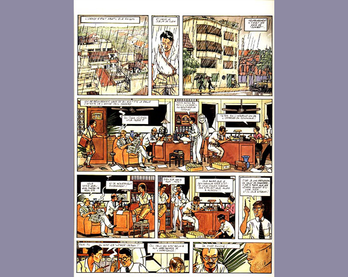 Planche p 13 : Le Dragon de bambou