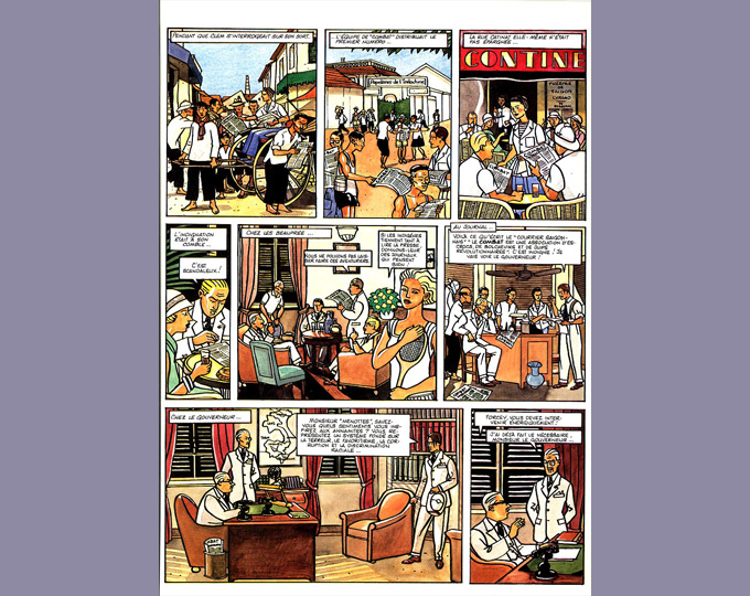 Planche 21 : La Dragon de bambou