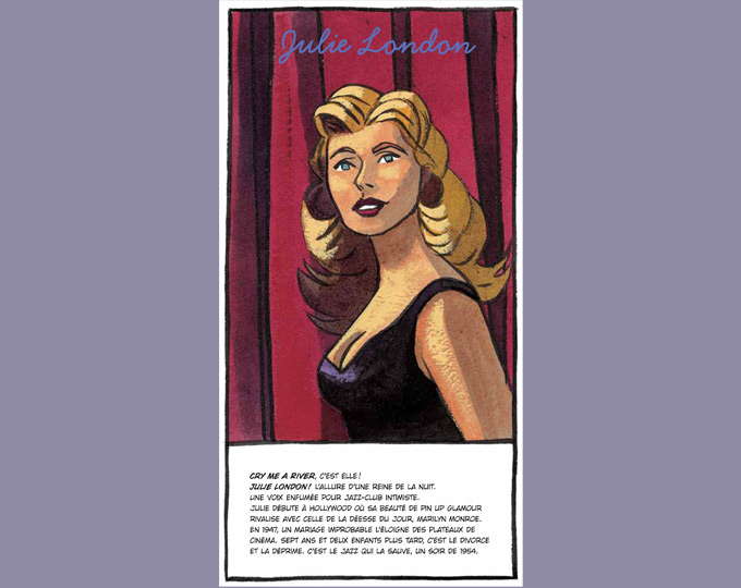 Page intérieure : Julie London