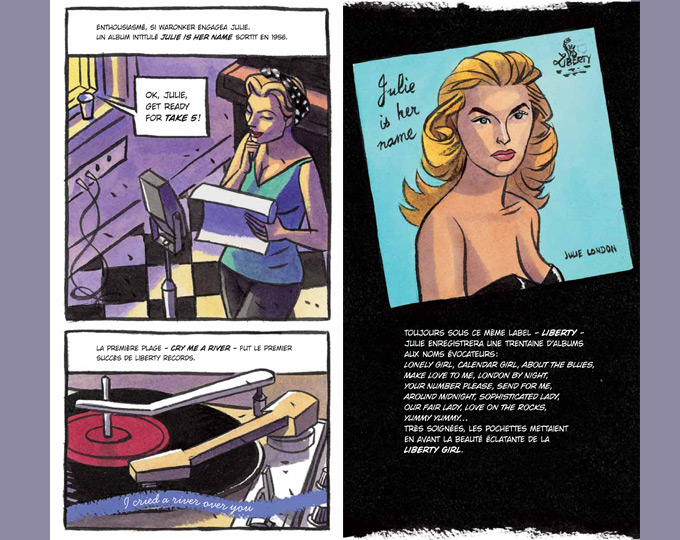 Page intérieure : Julie London