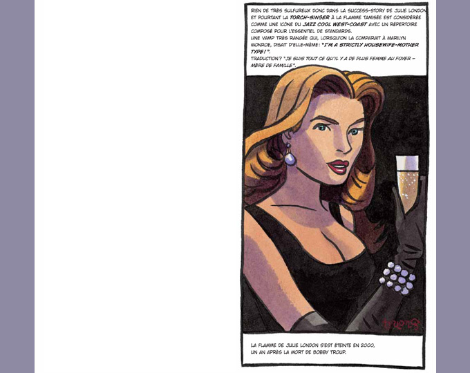 Page intérieure : Julie London