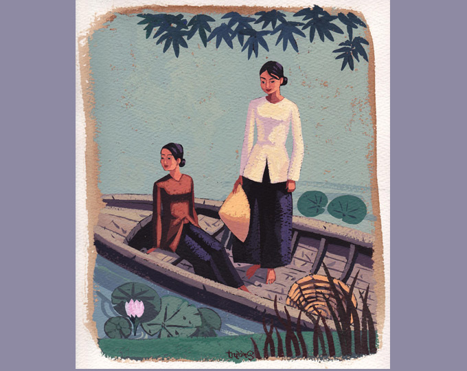 Deux femmes du delta,