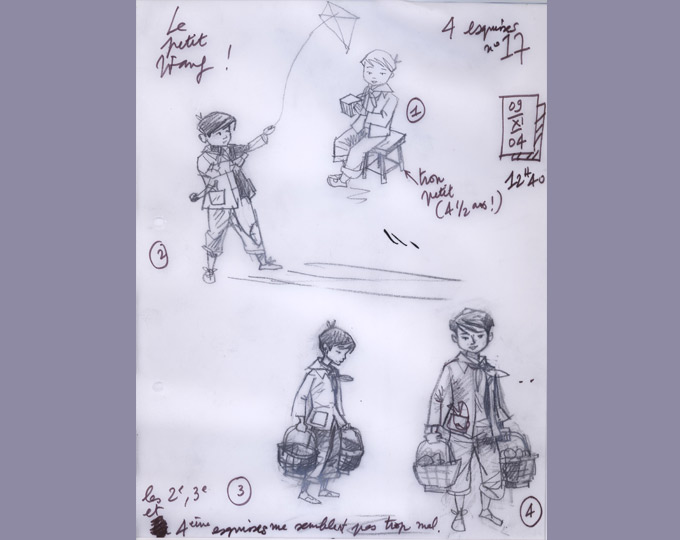 Recherches de personnage : Petit Wang