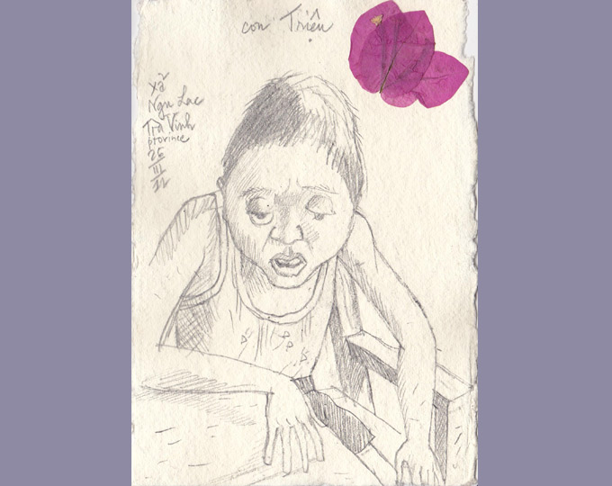 Triêu, jeune Vietnamien de 30 ans