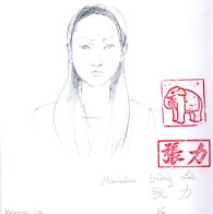 Portrait d'une jeune Chinoise de Taipei