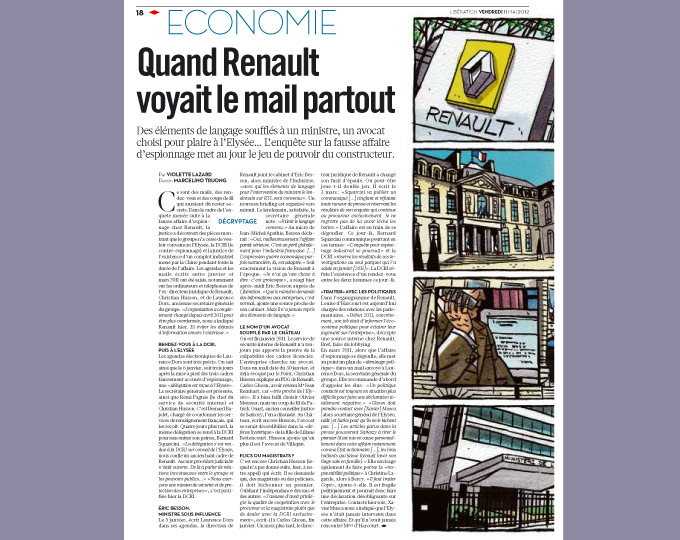 Quand Renault voyait le mail partout