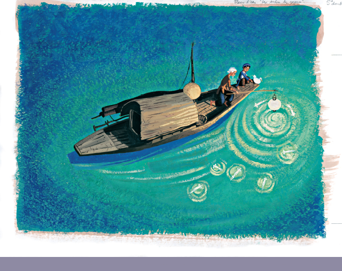 La pêche au lampion